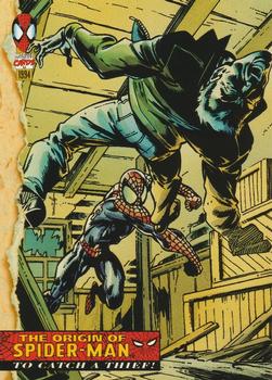 1994 Fleer The Amazing Spider-Man #131 To Catch a Thief! Front