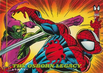 1994 Fleer The Amazing Spider-Man #144 The Osborn Legacy Front