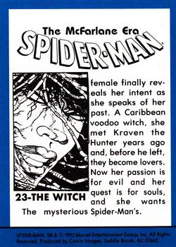 1992 Comic Images Spider-Man: The McFarlane Era #23 The Witch Back