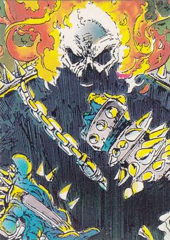1992 Comic Images Spider-Man: The McFarlane Era #36 Ghost Rider Front