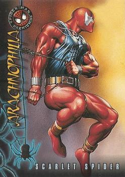 1996 SkyBox Premium Spider-Man #3 Scarlet Spider Front