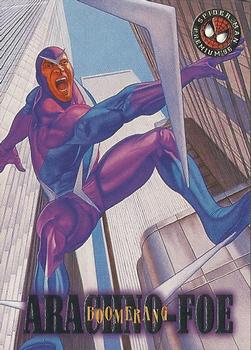 1996 SkyBox Premium Spider-Man #6 Boomerang Front