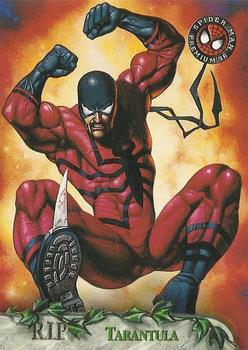 1996 SkyBox Premium Spider-Man #99 Tarantula Front