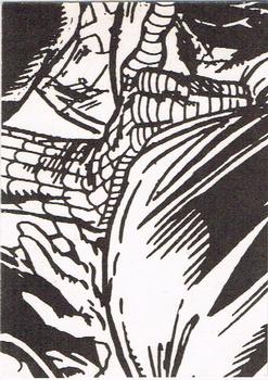 1990 Comic Images Spider-Man Team-Up #18 Dr. Strange Back