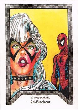 1990 Comic Images Spider-Man Team-Up #24 Blackcat Front