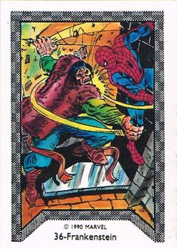 1990 Comic Images Spider-Man Team-Up #36 Frankenstein Front