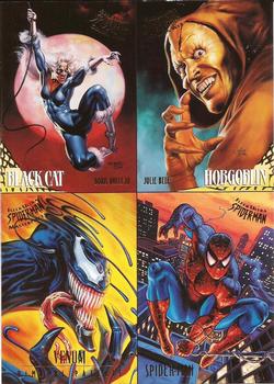 1995 Fleer Ultra Spider-Man #NNO 4-up  Panel Front