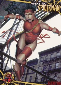 1997 Ultra Spider-Man #44 Elektra Front