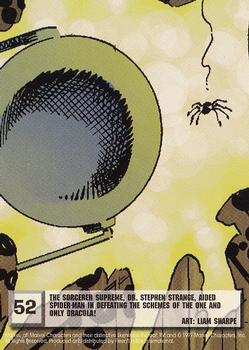 1997 Ultra Spider-Man #52 Doctor Strange Back