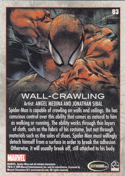 2009 Rittenhouse Spider-Man Archives #03 Wall-Crawling Back