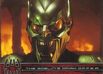 2002 Topps Spider-Man #61 The Goblin's Dark Offer Front