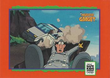 1991 Impel Trading Card Treats #NNO Inspector Gadget -- Car Safety Front