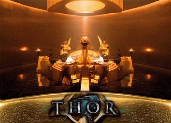 2011 Upper Deck Thor #25 The extravagance of Asgard is everywhere. The b Front
