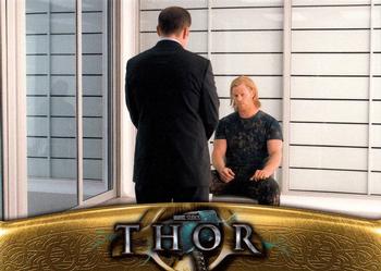 2011 Upper Deck Thor #52 Agent Coulson is convinced that Thor is an agen Front