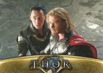 2011 Upper Deck Thor #15 After the Frost Giants break into the vault in Front