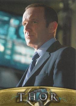 2011 Upper Deck Thor #45 Agent Coulson has been busy ever since the disc Front