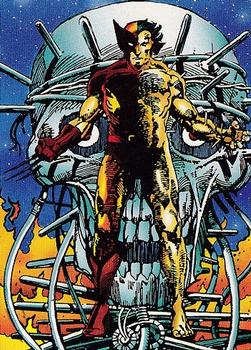 1992 Comic Images Wolverine From Then 'Til Now II #7 Logan Front
