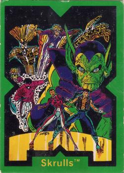 1991 Comic Images X-Force #29 Skrulls Front