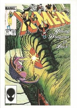 1990 Comic Images Uncanny X-Men II #5 Issue #181 Front