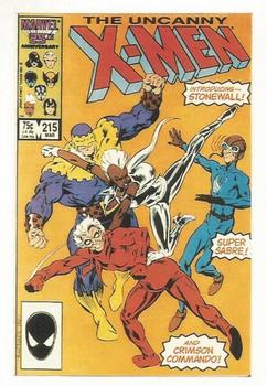 1990 Comic Images Uncanny X-Men II #42 Issue #215 Front