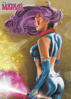 2008 Rittenhouse Women of Marvel #51 Psylocke Front