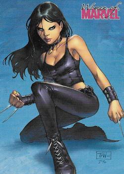 2008 Rittenhouse Women of Marvel #81 X-23 Front