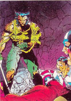 1991 Comic Images X-Men #26 To the Rescue Front
