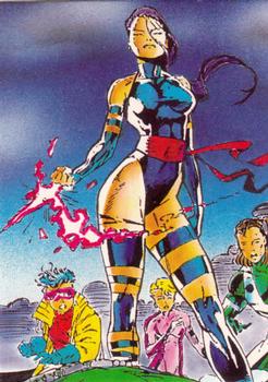1991 Comic Images X-Men #43 Psylocke Front