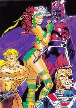 1991 Comic Images X-Men #54 Allies Front