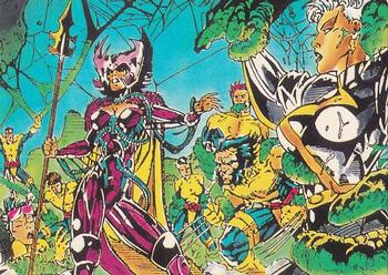 1991 Comic Images X-Men #61 Manacle Front