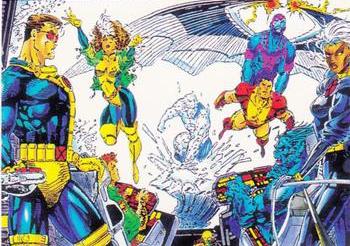 1991 Comic Images X-Men #83 Testing Front