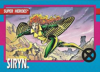 1992 Impel The Uncanny X-Men #9 Siryn Front
