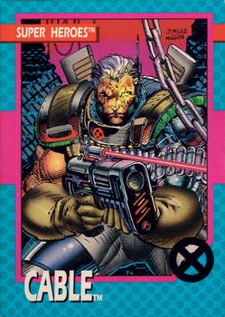 1992 Impel The Uncanny X-Men #19 Cable Front
