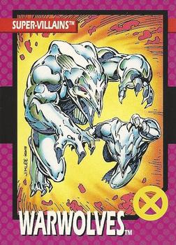 1992 Impel The Uncanny X-Men #59 Warwolves Front