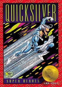 1993 SkyBox X-Men Series 2 #25 Quicksilver Front