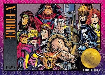 1993 SkyBox X-Men Series 2 #84 X-Force Front