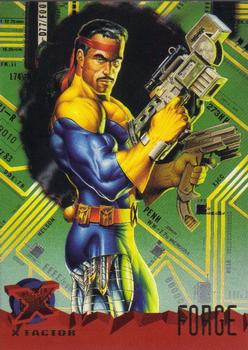 1995 Fleer Ultra X-Men #106 Forge Front