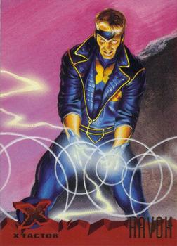 1995 Fleer Ultra X-Men #107 Havok Front