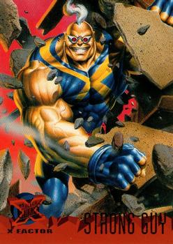 1995 Fleer Ultra X-Men #111 Strong Guy Front