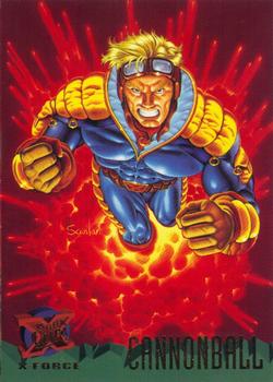 1995 Fleer Ultra X-Men #114 Cannonball Front