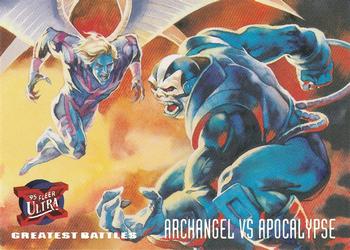 1995 Fleer Ultra X-Men #126 Archangel vs. Apocalypse Front