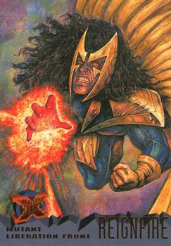 1995 Fleer Ultra X-Men #85 Reignfire Front
