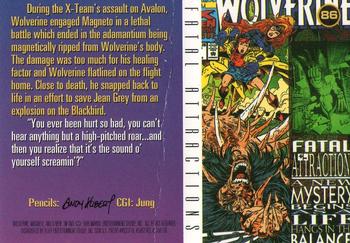 1996 Fleer X-Men #86 Fatal Attractions Back