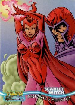 1997 Fleer/SkyBox X-Men '97 Timelines #44 Scarlet Witch Front