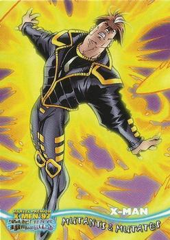 1997 Fleer/SkyBox X-Men '97 Timelines #54 X-Man Front