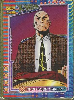 1996 Metallic Impressions X-Men #1 Professor Xavier Front