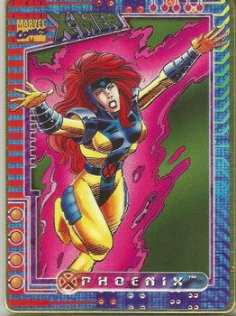 1996 Metallic Impressions X-Men #3 Phoenix Front