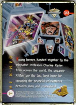 1996 Metallic Impressions X-Men #14 The X-Men Back