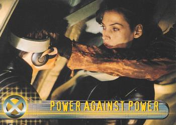 2000 Topps X-Men The Movie #59 Power against Power Front