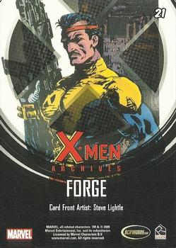 2009 Rittenhouse X-Men Archives #21 Forge Back